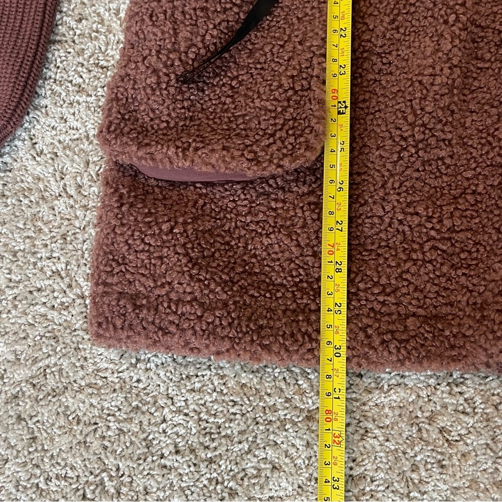 Varley Brown Textured Jacket - Picture 12 of 12